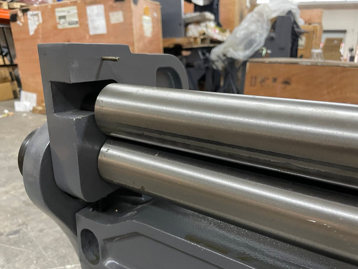 (Not Brand New) KAKA INDUSTRIAL 52-Inch Shear Press Brake 20-Gauge(0.035 Inch) Capacity, Combination Sheet Metal Brake,Shears and Slip Roll Machine for Shear Bending Rolling, Brake Shear Roll Machine 3-In-1/5220