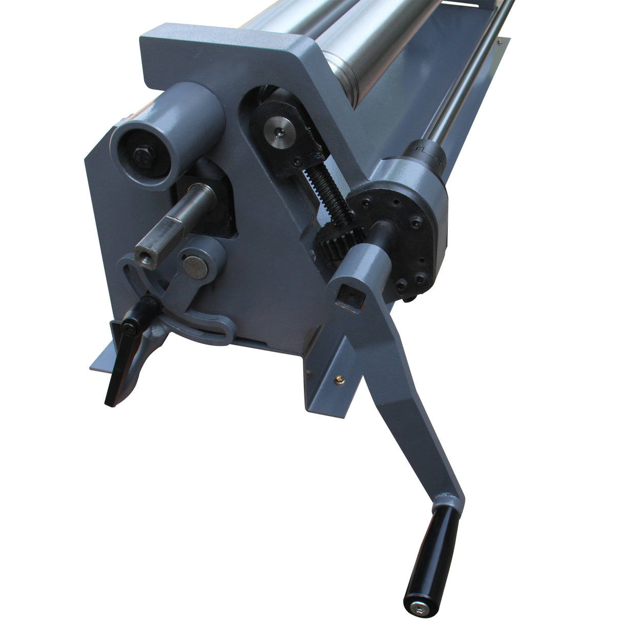 KAKA INDUSTRIAL 51-Inch Slip Roll Machine, 14-Gauge Steel Bending Capacity, Rear Axle Lifting, W01-5116A Metal Roller, Sheet Metal Round Bending, Two Removable Rollers Included