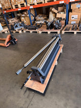 (Not Brand New) Slip Roll Machine, Sheet Metal Roller Machine With Two Removable Rollers, 51-Inch Slip Roll Roller Metal Plate Bending Round Machine, Slip Roll Machine capacity of 16 Gauge Steel W01-5116