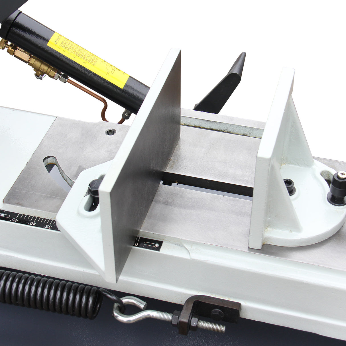 KAKA Industrial BS-912B horizontal bandsaw 9"Horizontal Metal Cutting Band Saw 4 Steps Blade Speed Metal Band Saw, Space Saver Movable Metal Cutting Band Saw 115V&230V Dual Voltage Prewired 1PH