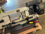 (Not Brand New) Metal Bandsaw 9"Horizontal Metal Cutting Band Saw 4 Steps Blade Speed Metal Band Saw, Space Saver Movable Metal Cutting Band Saw 115V&230V Dual Voltage Prewired 1PH BS-912B