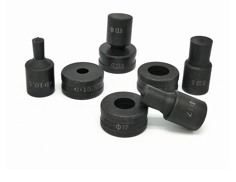 Standard round tooling Ф3/8", Ф1/2", Ф5/8", Ф3/4" are used CH-70 Hydraulic Hole Puncher