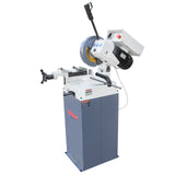 KAKA Industrial CS-11 Heavy Duty Manual Cold Saw, 11-lnch Saw Blade High Speed Steel Blade, Swivel Head Metal Cutting Chop Saw, Cold Saw Steel Cutting Chop Saw 230V-60HZ-3PH