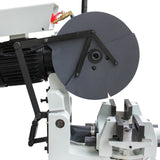 KAKA Industrial CS-12 12" Heavy Duty Manual Cold Saw 22-44 rpm blade speed, 12" Blade Diameter,Double Speed Cold Saw, Double clamp structure Head Floor Type Cutting Chop Saw 3-Phase 220V, 3/1.5hp Motor