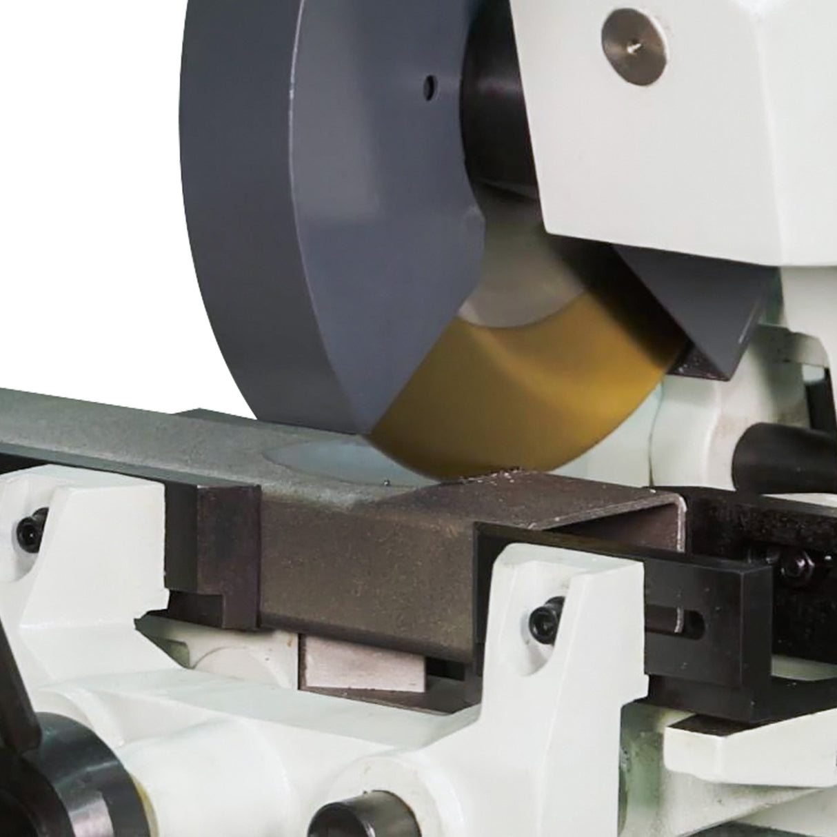 KAKA Industrial CS-12 12" Heavy Duty Manual Cold Saw 22-44 rpm blade speed, 12" Blade Diameter,Double Speed Cold Saw, Double clamp structure Head Floor Type Cutting Chop Saw 3-Phase 220V, 3/1.5hp Motor