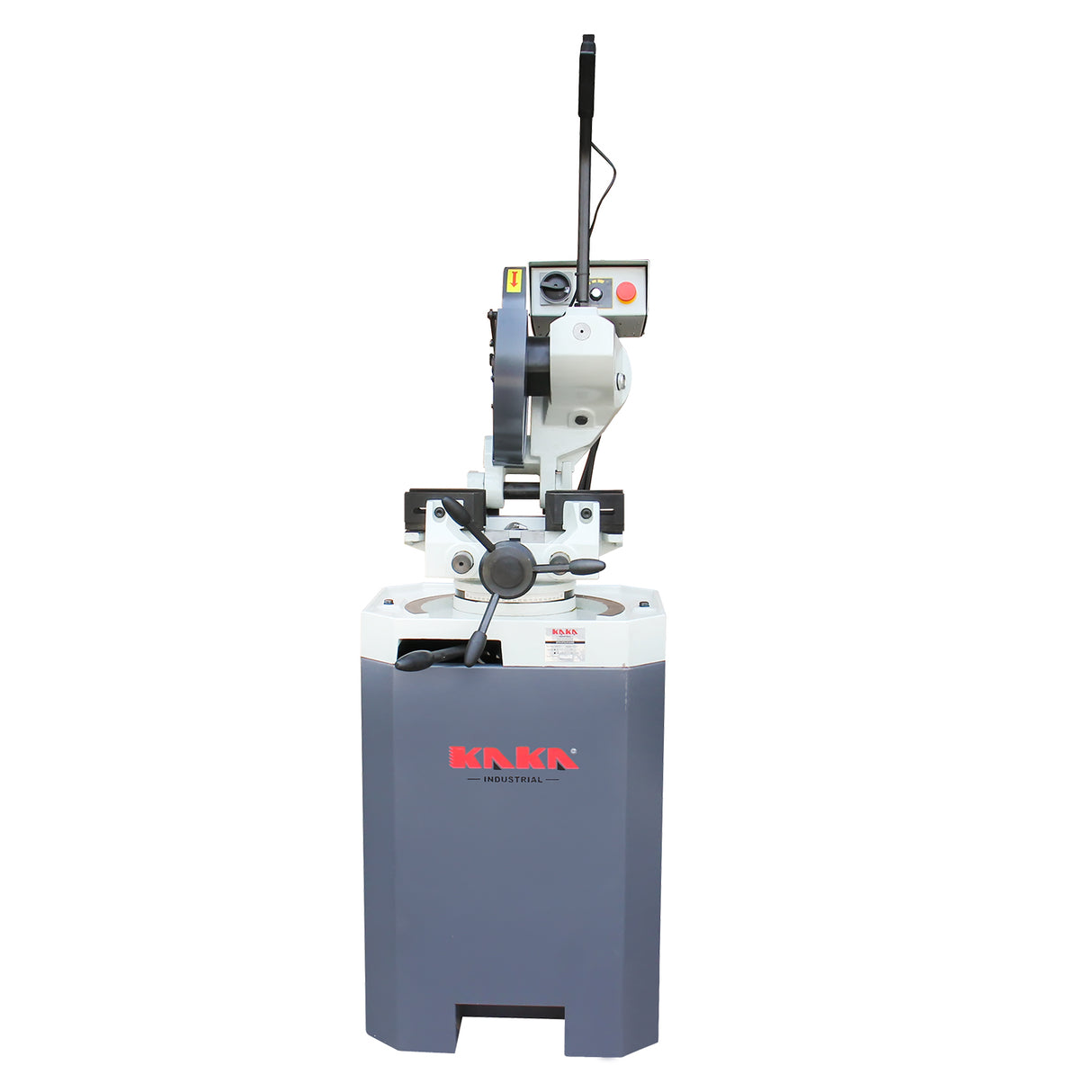 KAKA Industrial CS-14V Variable Cold Saw, 220V-1-Phase,Stepless speed,Double clamp structure,14" Blade Diameter Metal Cutting Cold Saw, Heavy Duty Swivel Head Floor Type Cutting Chop Saw