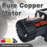 12000LB 12V Electric Winch, 4WD Recovery Winch with 0.4Inch x 85Ft Steel Wire Rope, 3.2kW Motor, 265:1 Gear Ratio, Automatic Brake, for Off-Road Truck Jeep SUV Recovery CW-12000S