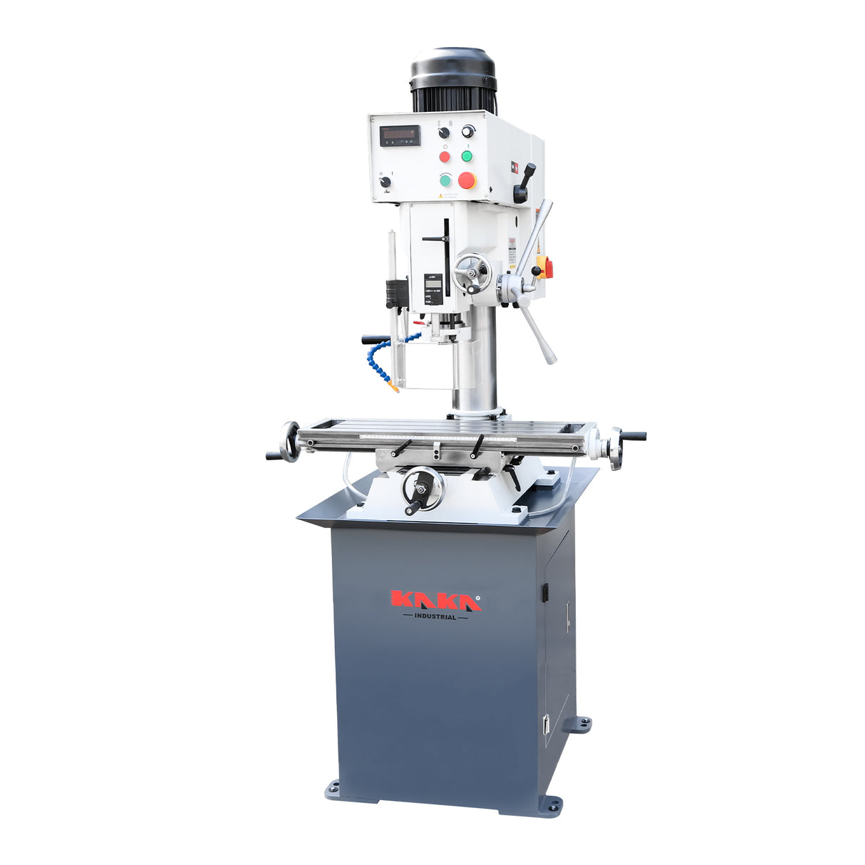 Mill Drill Machine, 1.26" Max Drilling & 2.95" Face Milling, Bench Lathe with Tapping, MT3 Spindle, Single-Phase 240V, for Home Workshop and Industrial Use DM-32A