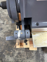 (Not brand new) KAKA INDUSTRIAL Sheet Metal Brake,48-Inch Straight Brake12-Gauge (0.1 inch) Mild Steel Capacity Heavy-Duty Metal Brake Bender, 0-135 Degree Adjustable Floor Siding Brake W-4812T
