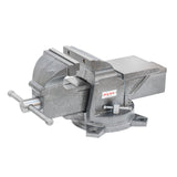 6" industrial grade bench vise Table Top Clamp Press Locking Swivel Base Heavy-Duty for Crafting Sculpting Modeling Soldering Woodworking HIS-150