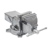 6" industrial grade bench vise Table Top Clamp Press Locking Swivel Base Heavy-Duty for Crafting Sculpting Modeling Soldering Woodworking HIS-150