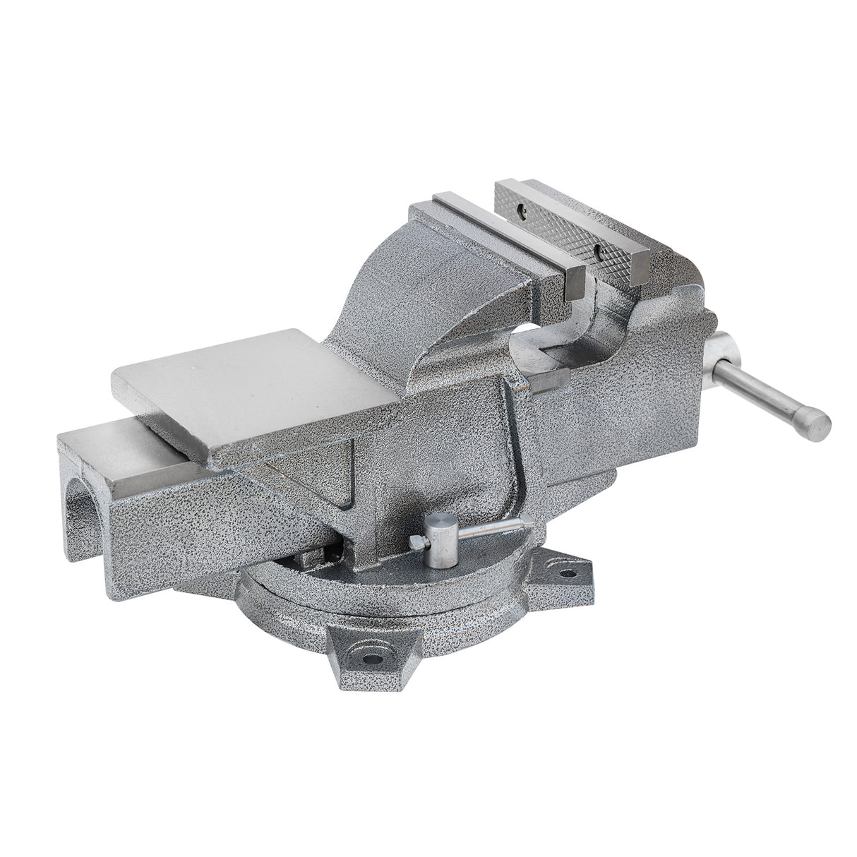 6" industrial grade bench vise Table Top Clamp Press Locking Swivel Base Heavy-Duty for Crafting Sculpting Modeling Soldering Woodworking HIS-150