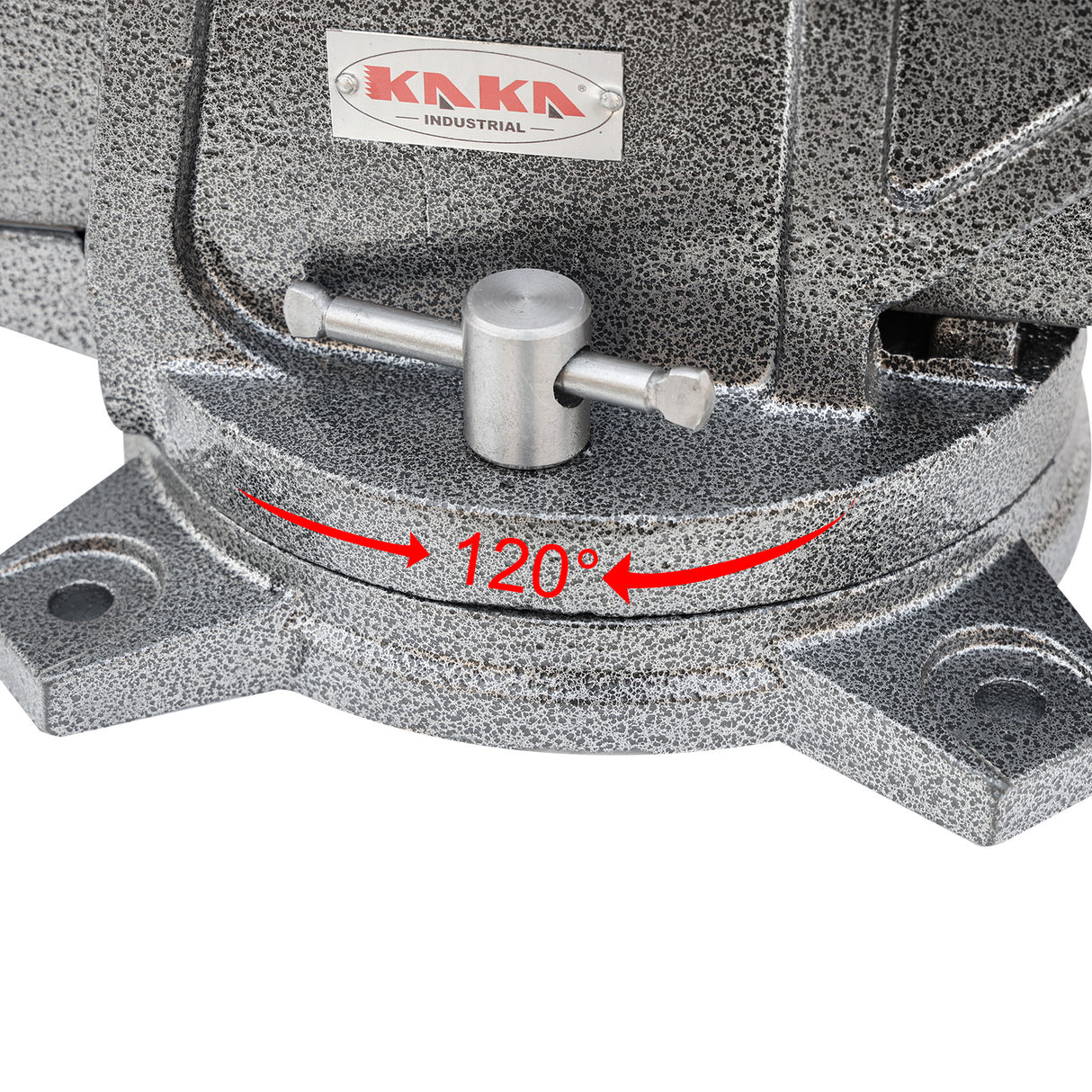 6" industrial grade bench vise Table Top Clamp Press Locking Swivel Base Heavy-Duty for Crafting Sculpting Modeling Soldering Woodworking HIS-150