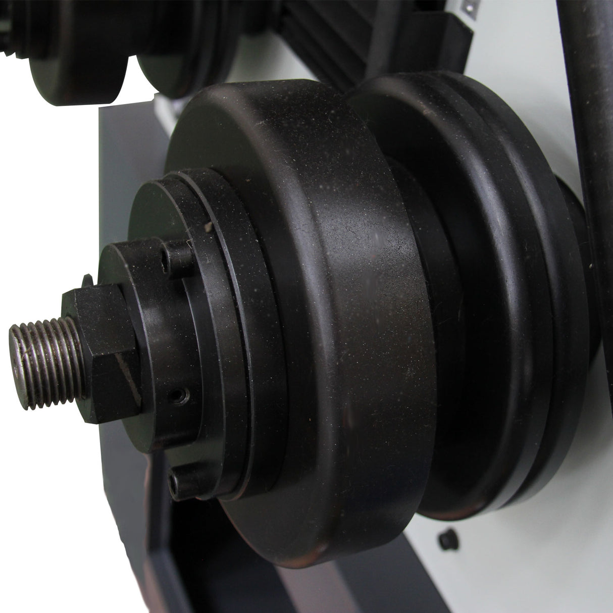 KAKA Industrial Roll Bending Machine Heavy Duty Hydraulic Processes Flat Bar, Square Tube, Round Bar and Structural Sections, Horizontal/Vertical Operation, 220V 3PH HRBM-65H