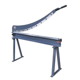Kaka industrial HS-52 Guillotine Metal Shear, 52 inch Bed Width, 16 Gauge Metal Guillotine Shear with a Stand for Construction Work Sheet Metal Fabrication Plate Cutting Cutter