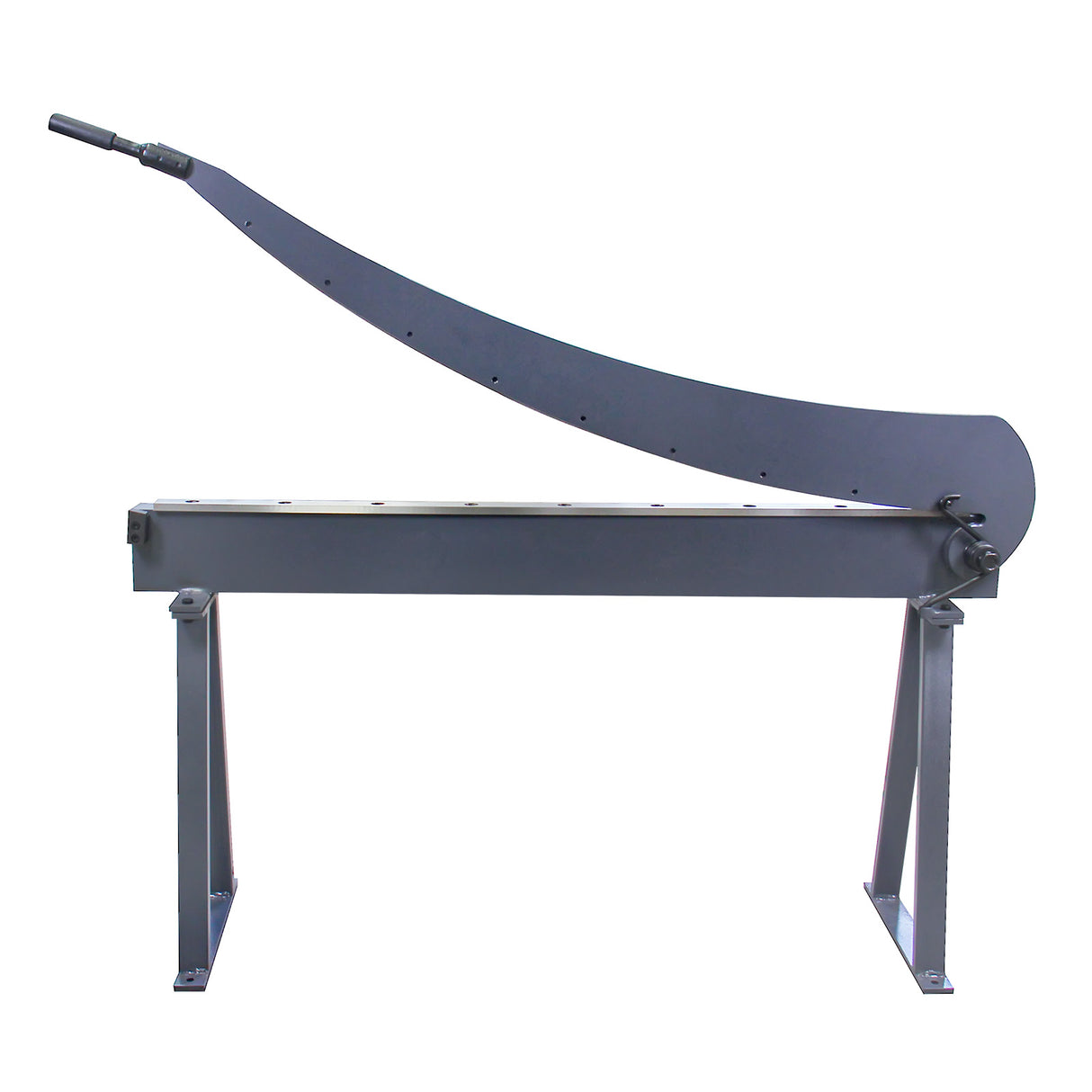 Kaka industrial HS-52 Guillotine Metal Shear, 52 inch Bed Width, 16 Gauge Metal Guillotine Shear with a Stand for Construction Work Sheet Metal Fabrication Plate Cutting Cutter