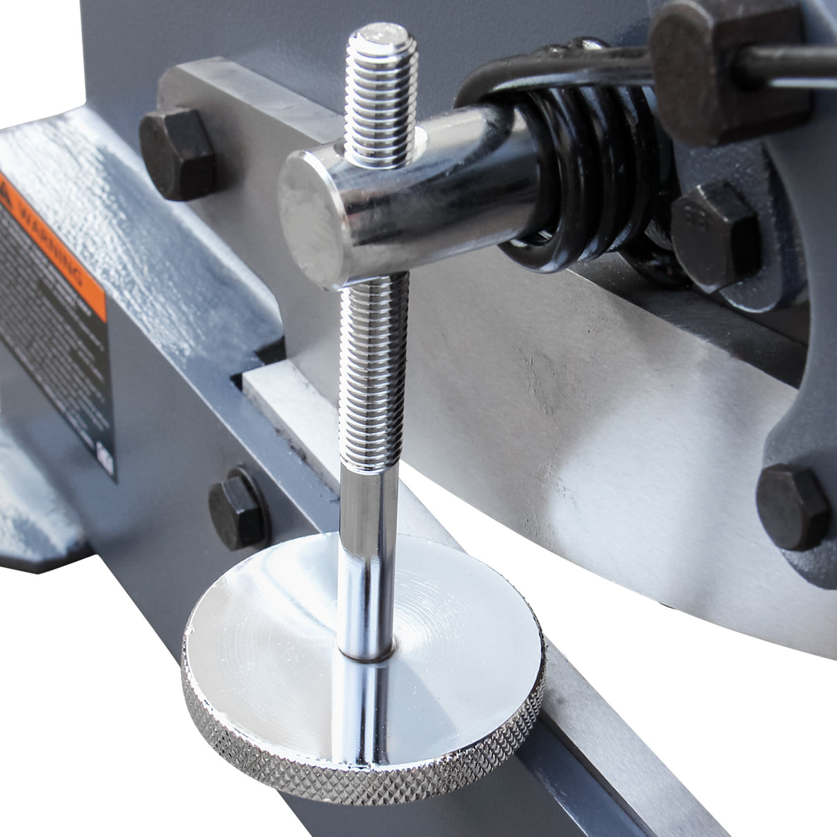 Kaka industrial HS-8 8 inch Hand Plate Shear, Bench Shear Throatless Multiple Purpose Benchtop Throatless Sheet Metal Cutter for Shear Carbon Steel Plates and Bars