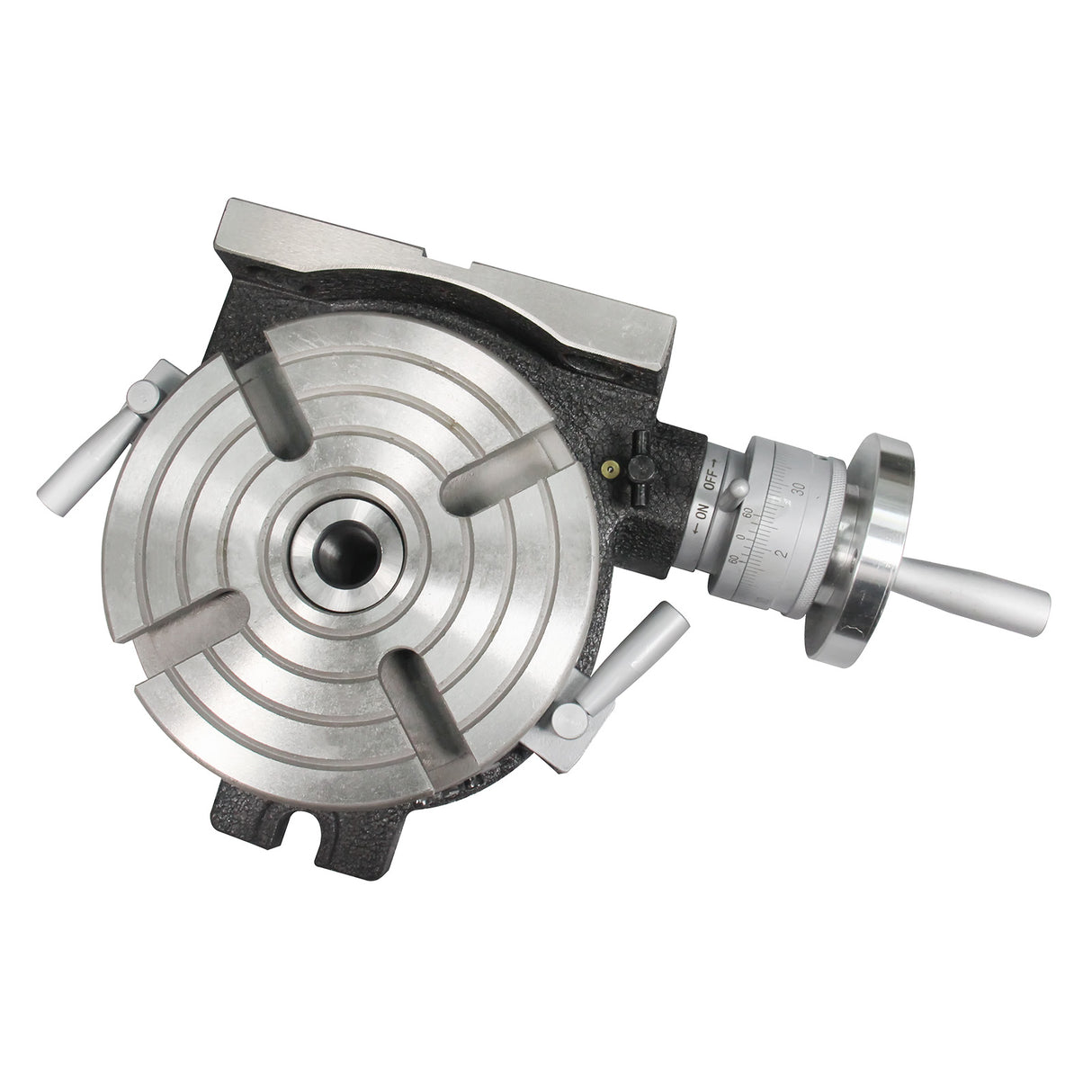 Rotary Table with Dividing Plate DP-1, 6 Inch Rotary Table Milling Machine Horizontal Vertical Indexing Plate HVP-61