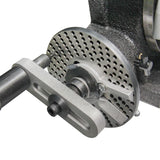 Rotary Table with Dividing Plate DP-1, 6 Inch Rotary Table Milling Machine Horizontal Vertical Indexing Plate HVP-61