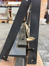 (Not Brand New) Guillotine Metal Shear, 31 in Bed Width, 16 Gauge Metal Guillotine Shear with a Stand for Construction Work Sheet Metal Fabrication Plate Cutting Cutter HS-30