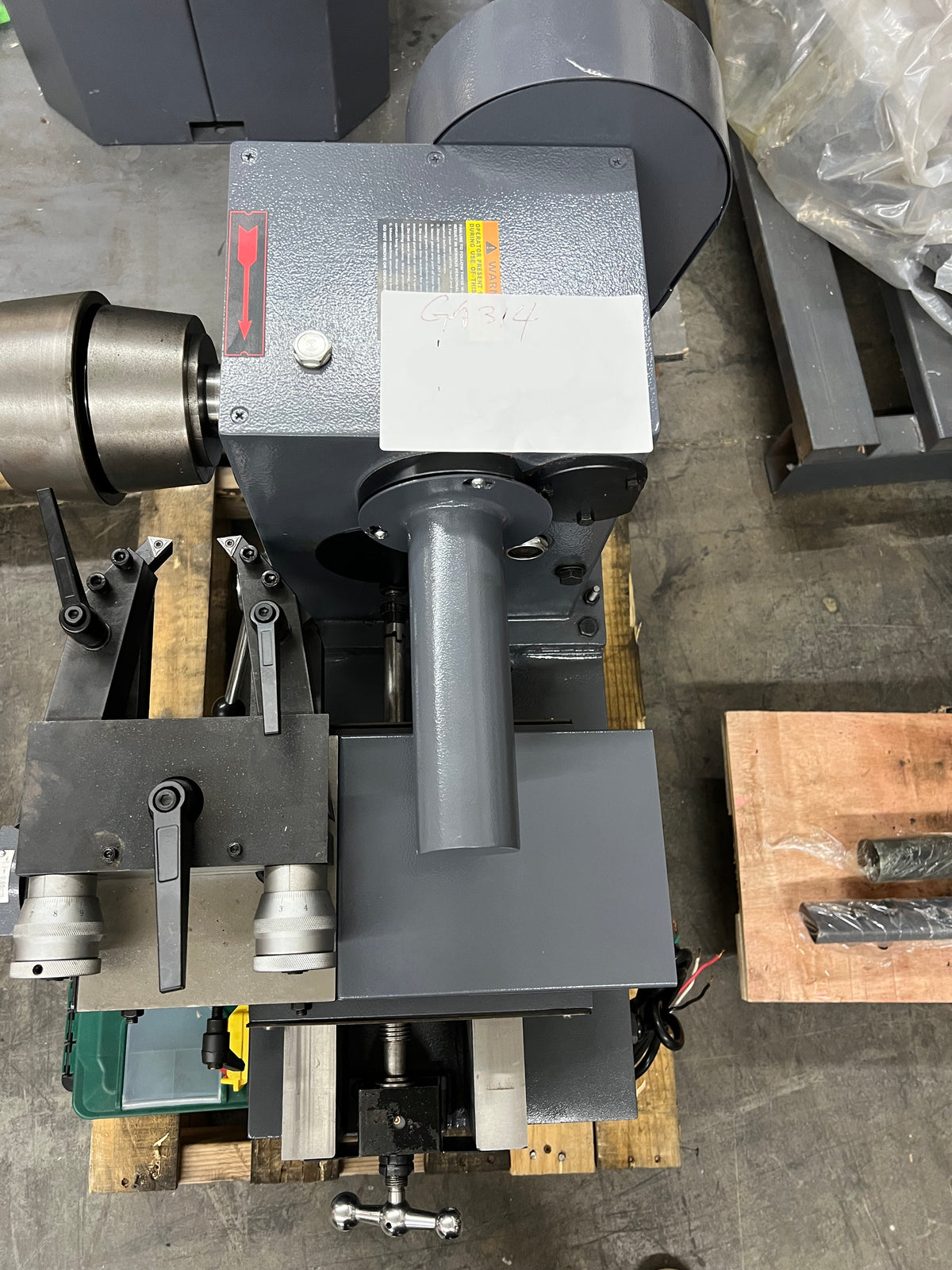 (Not Brand New) Brake Drum & Disc Resurfacing Lathe Machine C9335A 220V 3P