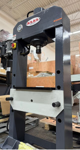 KAKA INDUSTRIAL Hydraulic Press, 25-Ton H-Frame Hydraulic Shop Press HP-25 (Not Brand New)