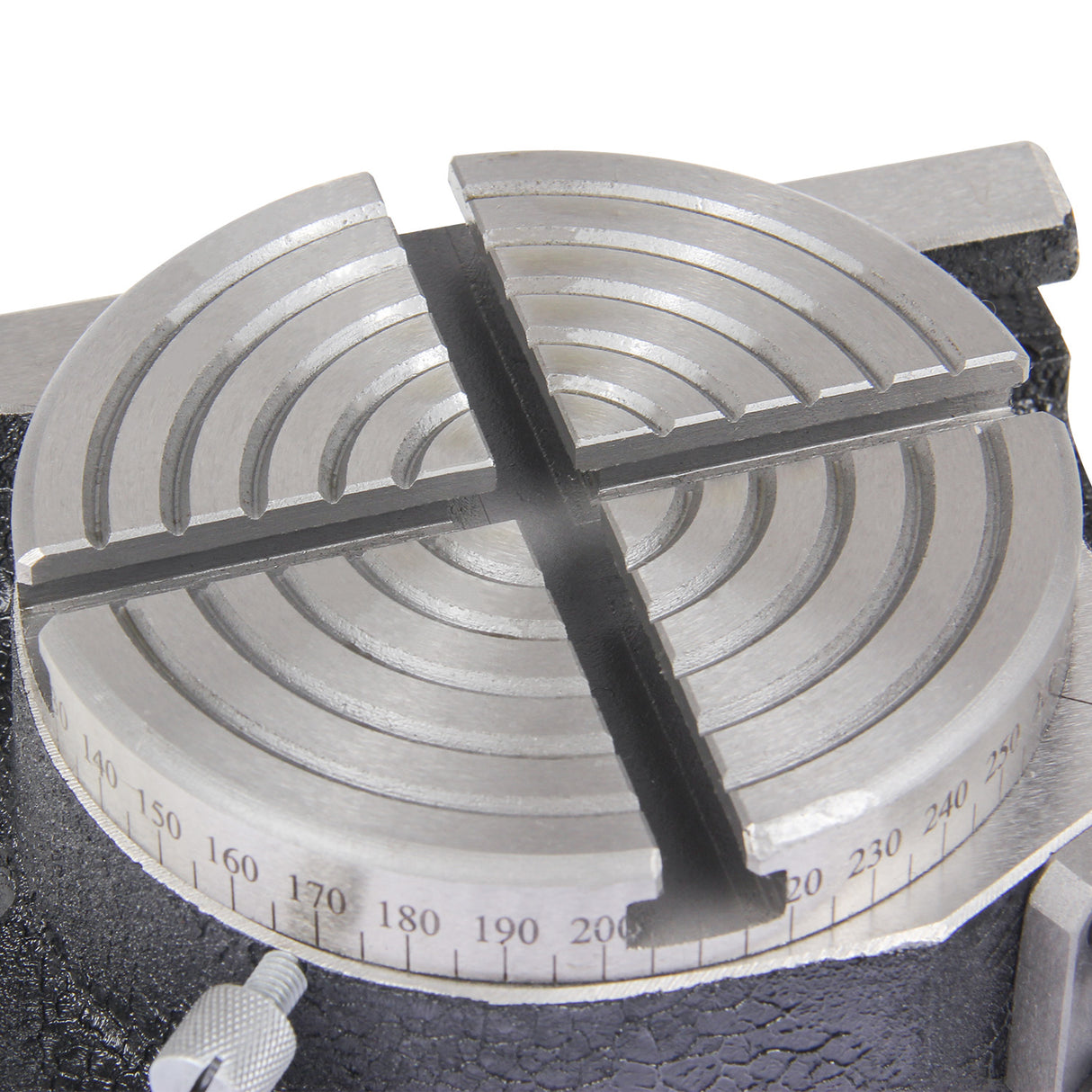 Kaka Industrial MHV-4 Mini Series Rotary Table,4" Rotary Table with Tilting Base