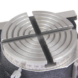 Kaka Industrial MHV-4 Mini Series Rotary Table,4" Rotary Table with Tilting Base