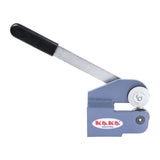 KAKA Industrial Throatless Sheet Metal Shear,22-Gauge Bench Top Manual Cutter MMS-1 for Steel Plate, Fabrication and Hobby Tool