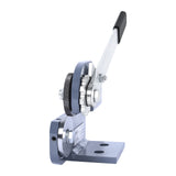 KAKA Industrial Throatless Sheet Metal Shear,22-Gauge Bench Top Manual Cutter MMS-1 for Steel Plate, Fabrication and Hobby Tool