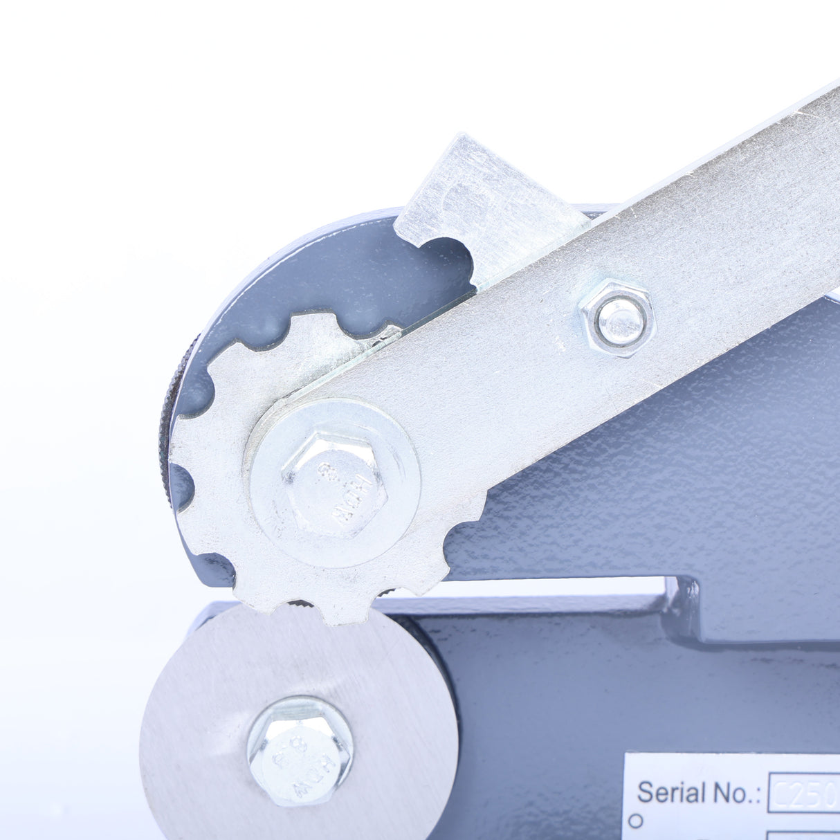 KAKA Industrial Throatless Sheet Metal Shear,22-Gauge Bench Top Manual Cutter MMS-1 for Steel Plate, Fabrication and Hobby Tool