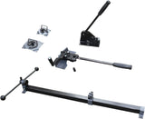Manual Bench, Multipurpose Metal Craft Tool Set, Scroll Former, Bender, Twister. Make Plant Hangers, candelabras, Wire Racks W-1