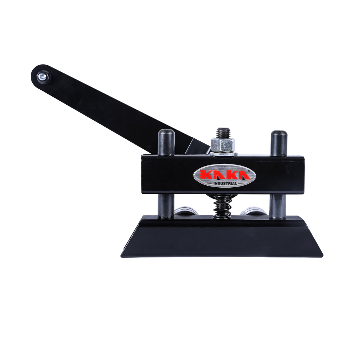 Manual Ring Roll Bender, Portable Plate Steel Rolling Machine, 5/32" x 1-3/8" (4x35mm) Mild Steel Capacity, Min. Roll Diameter 7.5" (190mm), Ideal for Industrial, Decorative & DIY Metalworking Projects PR-2
