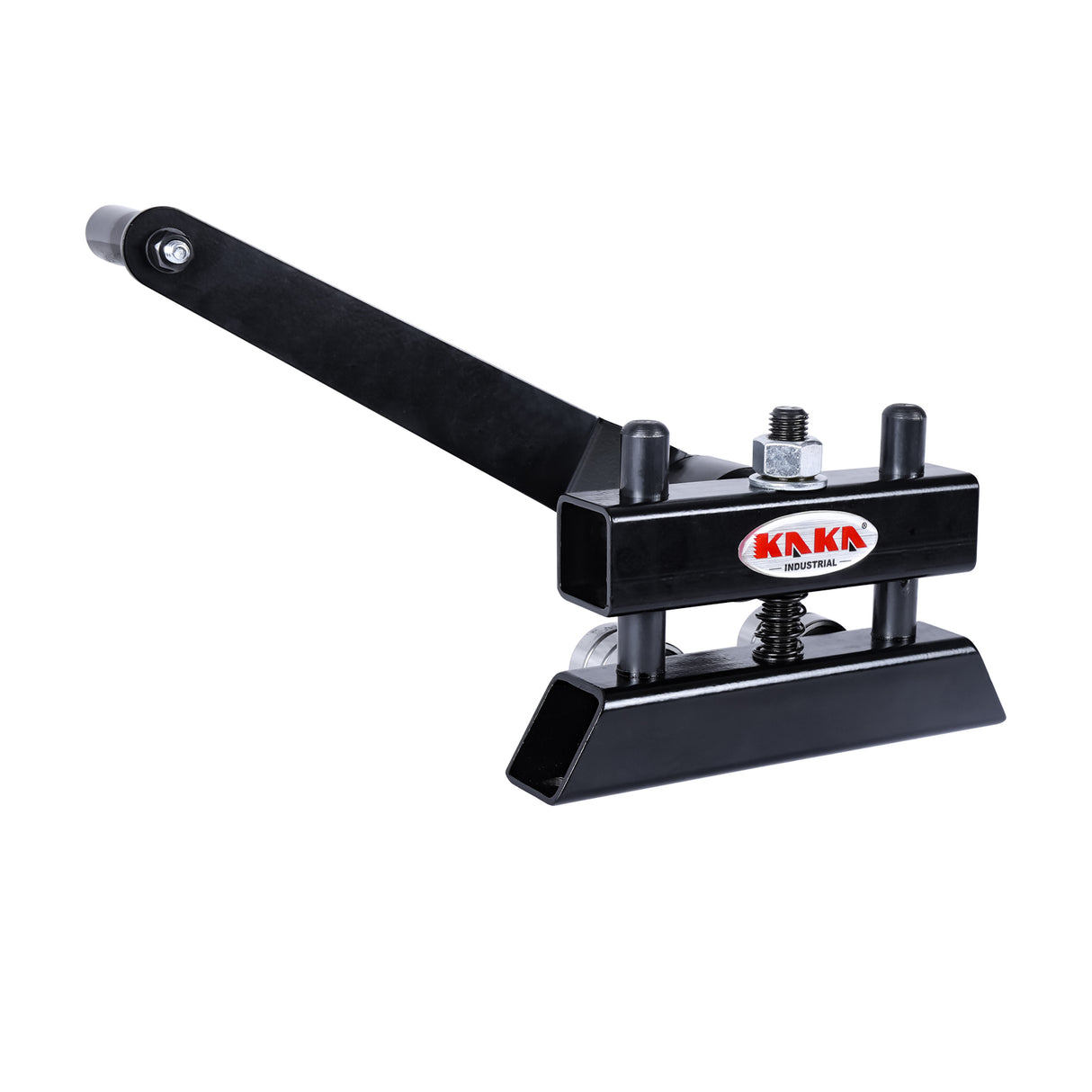 Manual Ring Roll Bender, Portable Plate Steel Rolling Machine, 5/32" x 1-3/8" (4x35mm) Mild Steel Capacity, Min. Roll Diameter 7.5" (190mm), Ideal for Industrial, Decorative & DIY Metalworking Projects PR-2