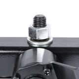 Manual Ring Roll Bender, Portable Plate Steel Rolling Machine, 5/32" x 1-3/8" (4x35mm) Mild Steel Capacity, Min. Roll Diameter 7.5" (190mm), Ideal for Industrial, Decorative & DIY Metalworking Projects PR-2