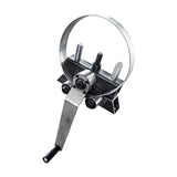 Manual Ring Roll Bender, Portable Plate Steel Rolling Machine, 5/32" x 1-3/8" (4x35mm) Mild Steel Capacity, Min. Roll Diameter 7.5" (190mm), Ideal for Industrial, Decorative & DIY Metalworking Projects PR-2