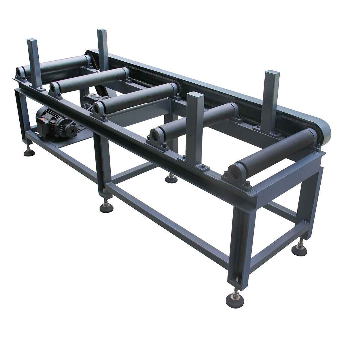 Feeding Roler Motorized Feeding Roller Conveyor Table 4,400 lbs Capacity (220V 3 Pha