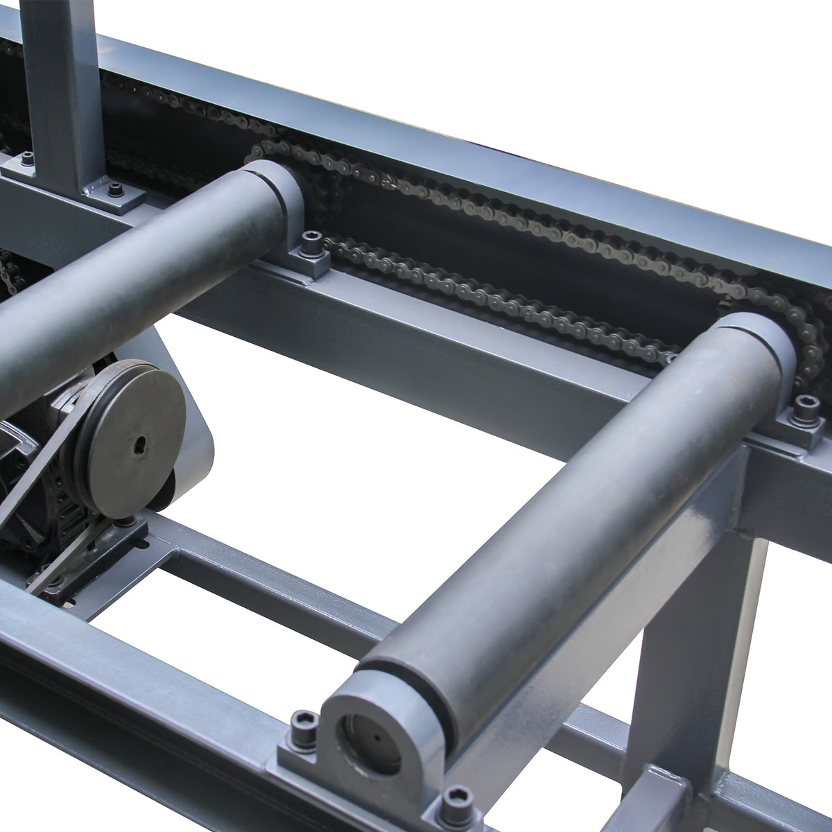 Feeding Roler KAKA Industrial RB-460E Motorized Feeding Roller Conveyor Table 4,400