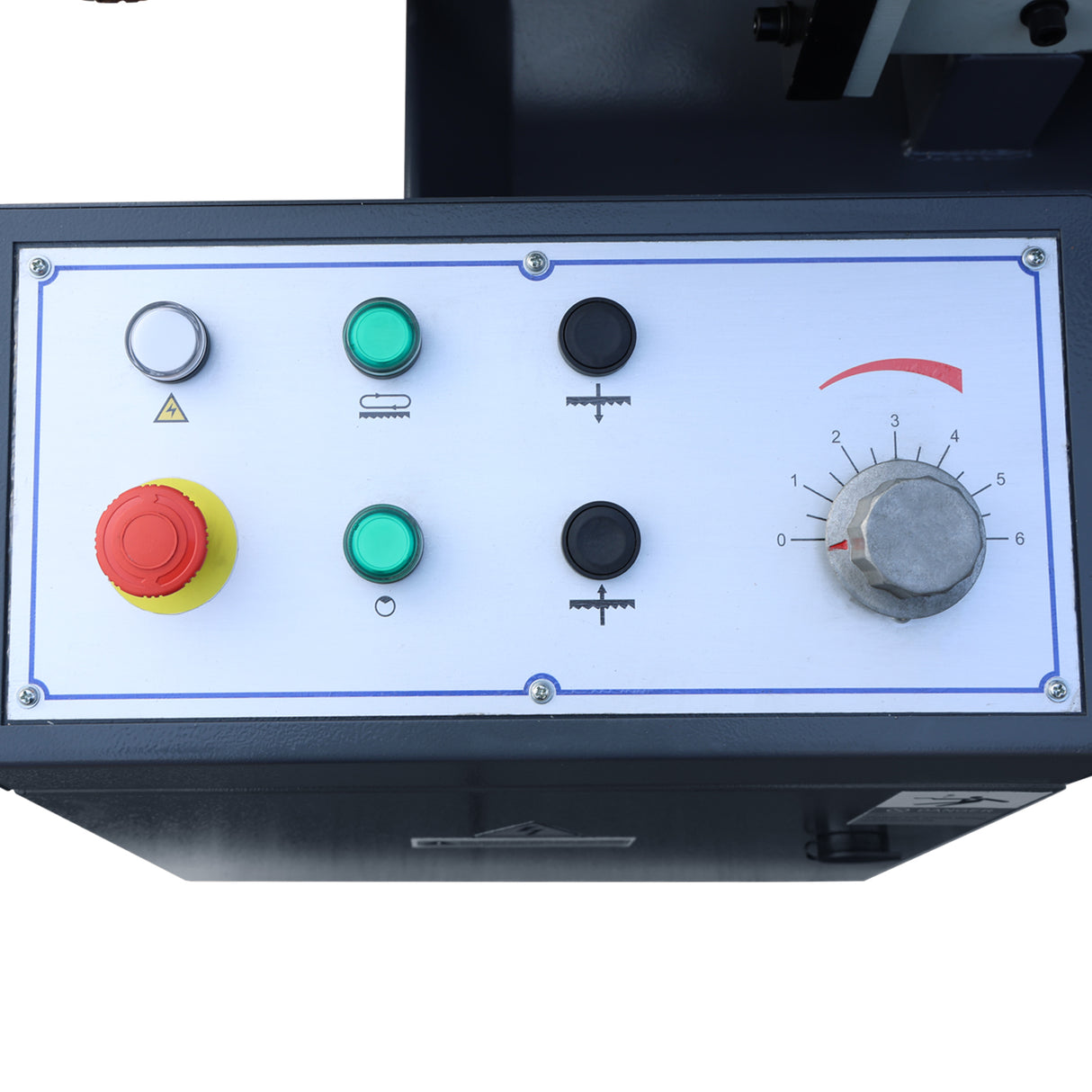 KAKA INDUSTRIAL Hydraulic Horizontal Metal Cutting Bandsaw, 7.87 in Cutting Capacity Double Column Band Saw, 1.3/1.8kW Dual-Speed Motor, V-Belt Drive TBK-08