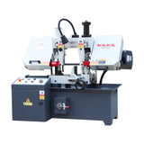 KAKA INDUSTRIAL Hydraulic Horizontal Metal Cutting Bandsaw, 7.87 in Cutting Capacity Double Column Band Saw, 1.3/1.8kW Dual-Speed Motor, V-Belt Drive TBK-08