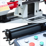 KAKA INDUSTRIAL Hydraulic Horizontal Metal Cutting Bandsaw, 7.87 in Cutting Capacity Double Column Band Saw, 1.3/1.8kW Dual-Speed Motor, V-Belt Drive TBK-08