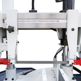 KAKA Industrial TBK-11A Double Column Swivel Head Band Saw, Hydraulic downfeed control with variable Cutting speed, Max cutting capacity 11 inch with 230V 3PH