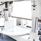 KAKA Industrial TBK-11A Double Column Swivel Head Band Saw, Hydraulic downfeed control with variable Cutting speed, Max cutting capacity 11 inch with 230V 3PH