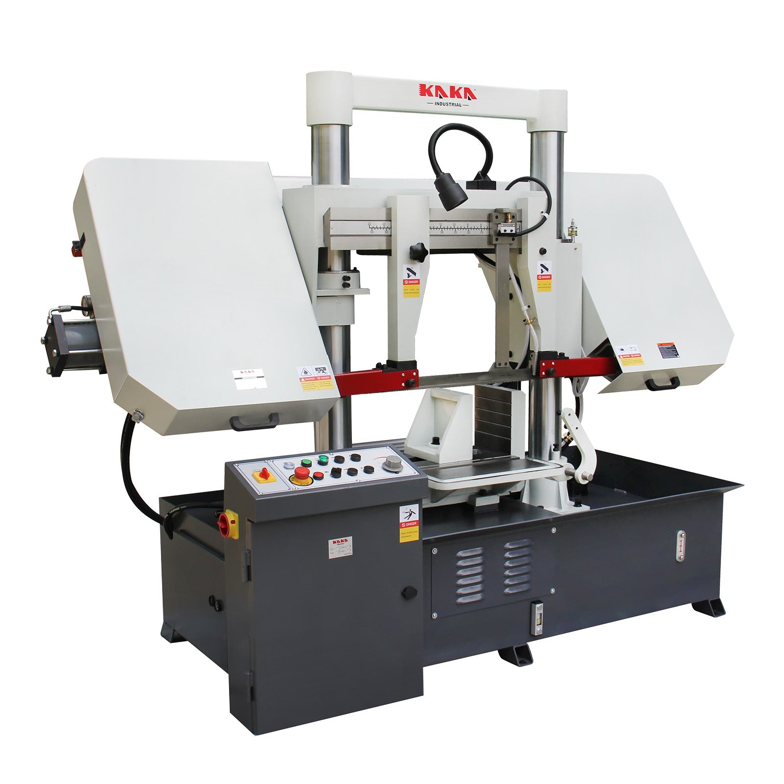 Double column horizontal band saw, cutting capacity 15.7 inch, vertica