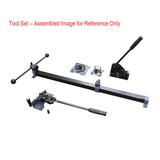 (Not Brand New) Manual Bench, Multipurpose Metal Craft Tool Set, Scroll Former, Bender, Twister. Make Plant Hangers, candelabras, Wire Racks W-1