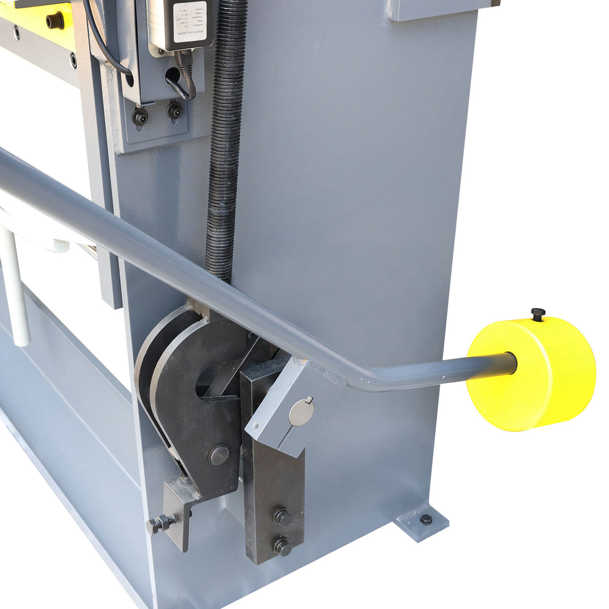 KAKA INDUSTRIAL Manual Panbrake Folder W-10014H, 100 inch Sheet Metal Brake, 14 Gauge Mild Steel Capacity,with Extened Fingers to Bend Box of 9 inch Depth