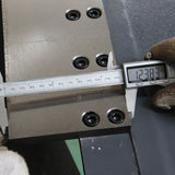 Box and Pan Brake, 59-Inch Sheet Metal Brake, Industrial-,18-Gauge Mild Steel Capacity ,0-125 Degree Adjustable Grade for Grade Sheet Metal Bender Machine Metalworking Shops  W-6018H