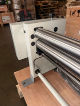(Open Box and Dent – Like New) Sheet Metal Slip Roll Machine, With Two Removable Rollers, 49-Inch Slip Roll Roller Metal Plate Bending Round Machine, Slip Roll Machine capacity of 14 Gauge Steel W01-4914 (Copy)