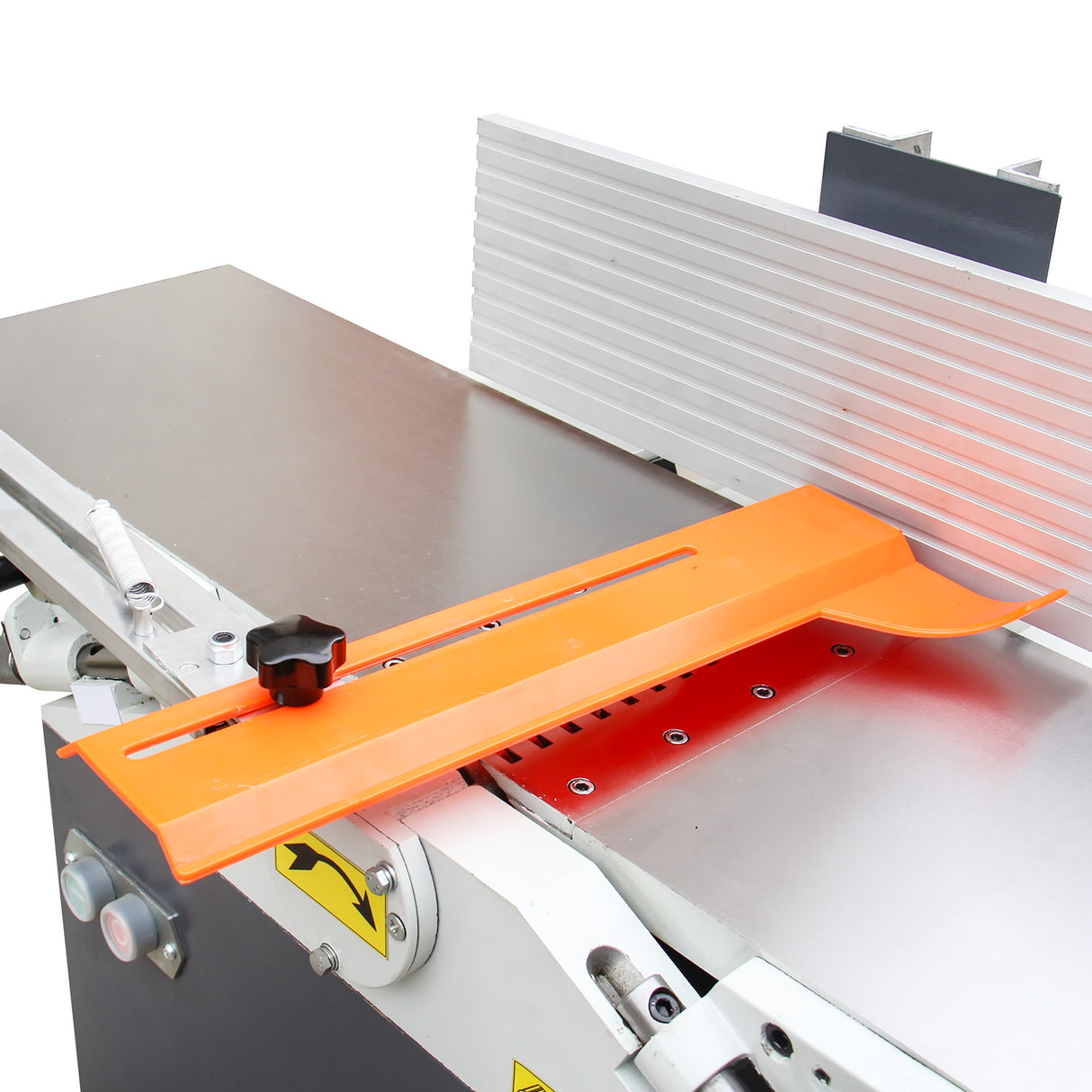 KAKA INDUSTRIAL WDP-4010, 10 inch Width,Woodworking Planer with Built in Mobile Base and Helical Cutterhead 220V-60HZ-3PH