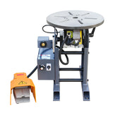 Kaka industrial WP-220 Welding Positioner 485 lbs Tilt angle 0-135º Rotation motor 125W Rotation speed 0-5 RPM Stepless Speed Control Welder Positioning Machine 110V-60HZ-1PH